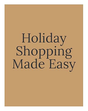 Holiday shopping made easy