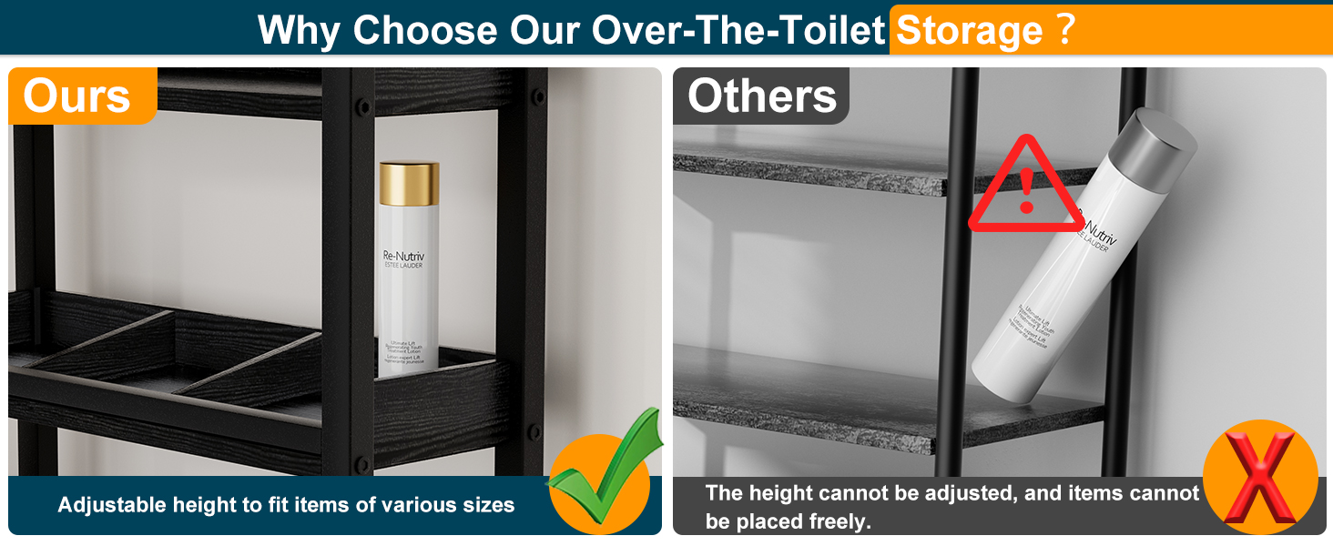 over-the-toilet storage