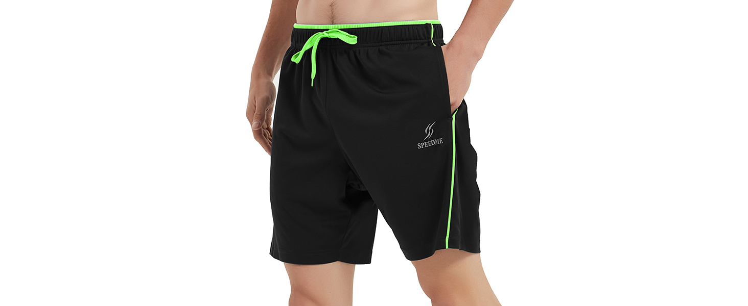 3 Pack Gym Shorts 8 Inch Quick Dry Lightweight Training Athletic Running Short with Pockets