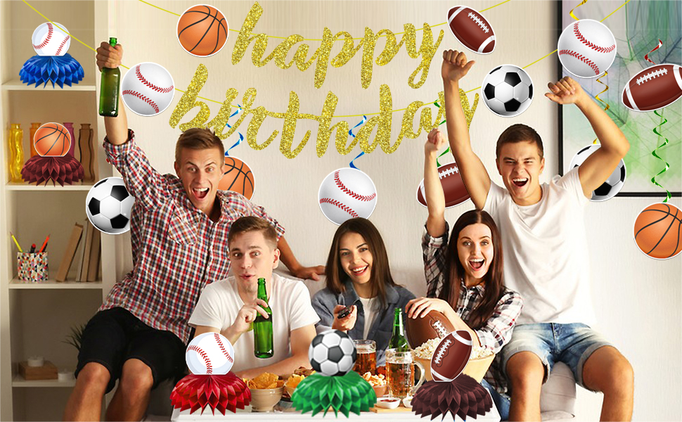 Sports Birthday Party Decorations