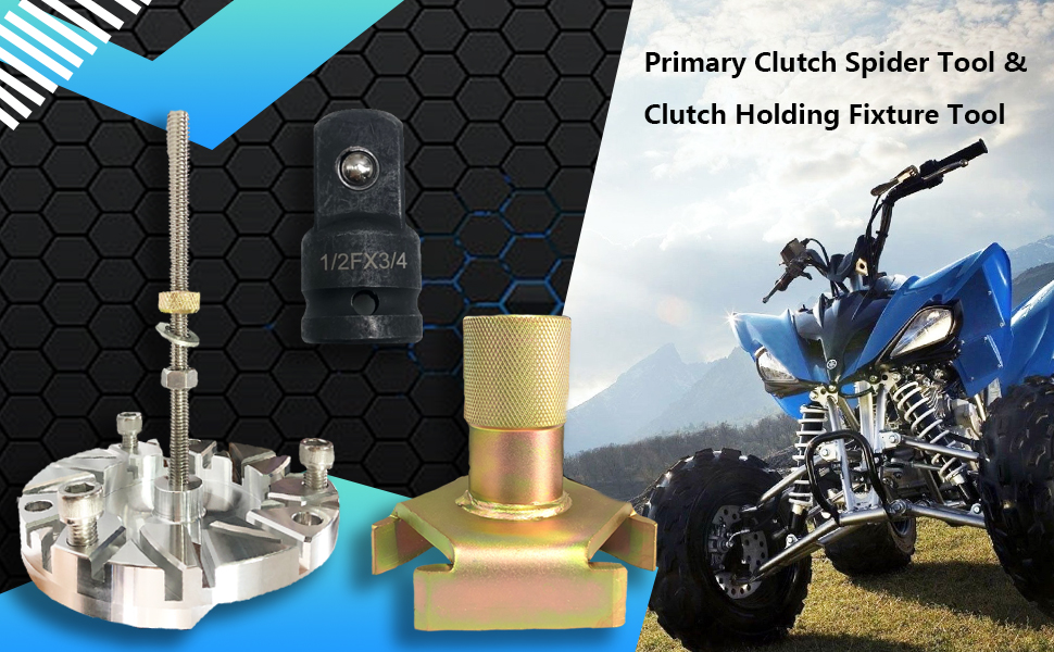 BIGLKNM Primary Clutch Spider Tool & Clutch Holding Fixture