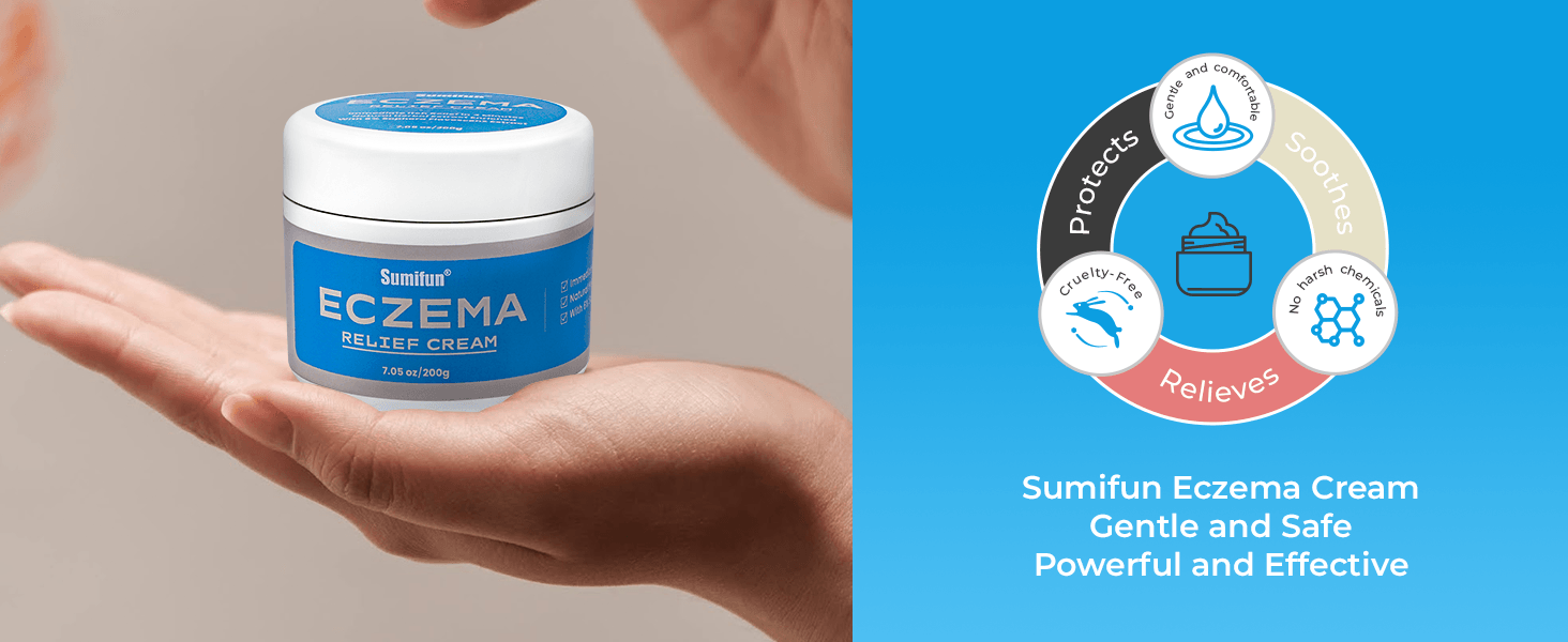Sumifun Eczema Psoriasis Cream Extra Large 7oz Anti