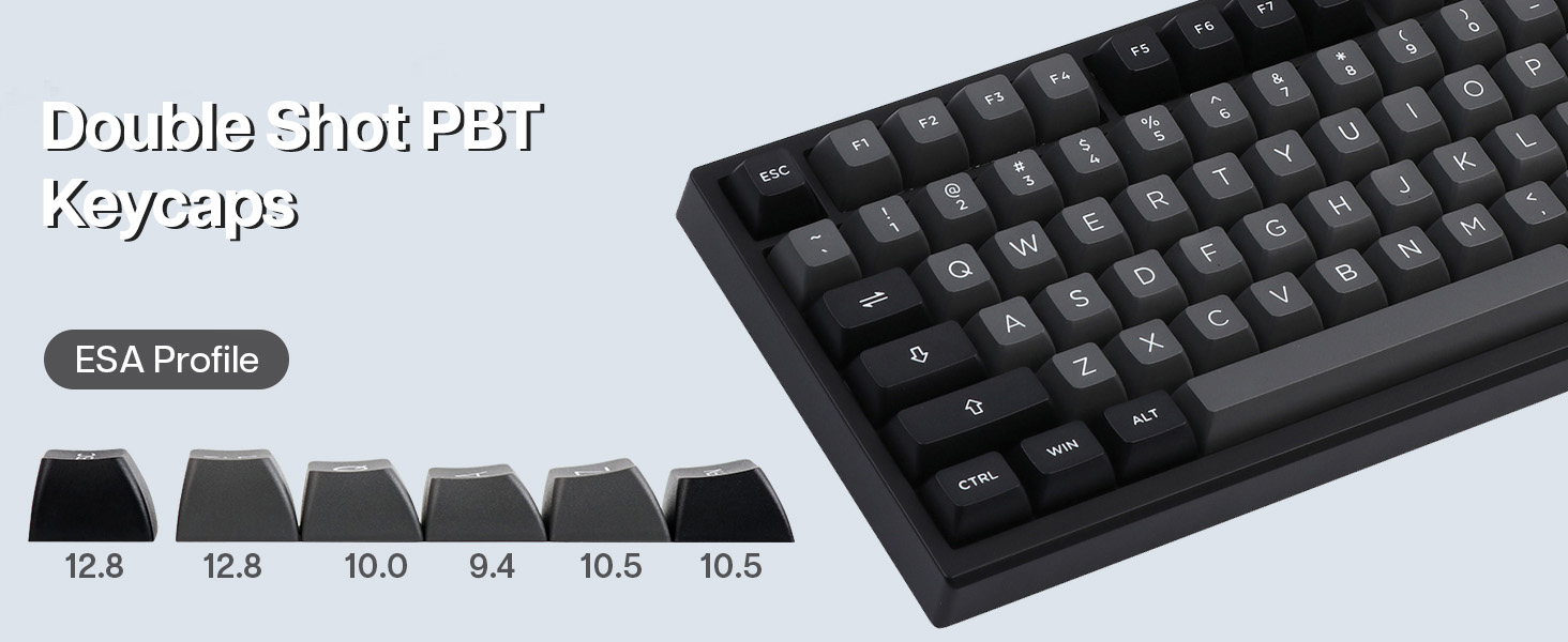 EK68 65% Wireless Gaming Keyboard, Hot Swappable