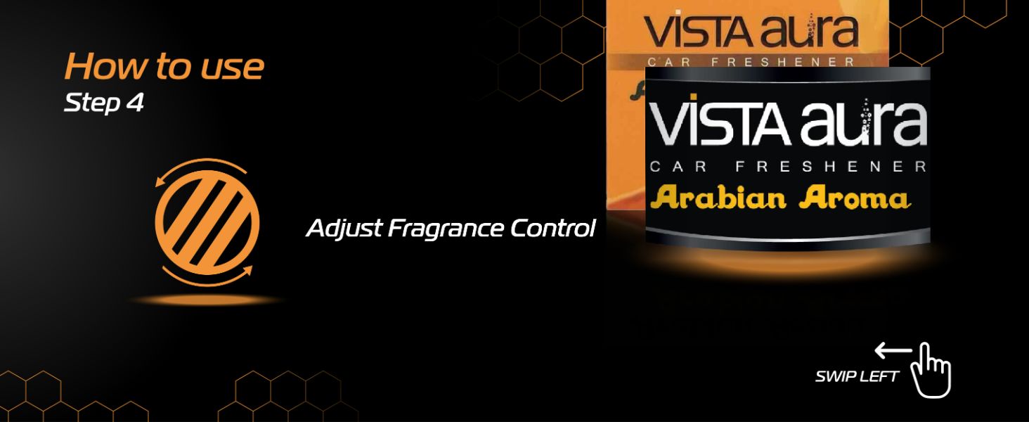 Vista Auto Care Arabian Aroma Car Freshener How to use step 4