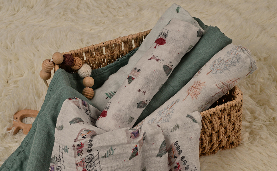 muslin swaddle blankets girl