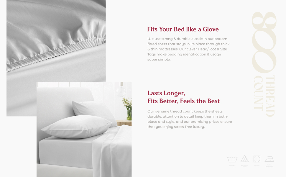 Mayfair Linen 100 Egyptian Cotton Sheets, Black California King Sheets