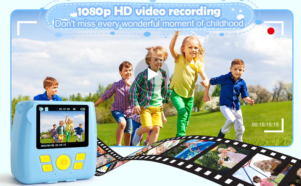 kids camera instant print