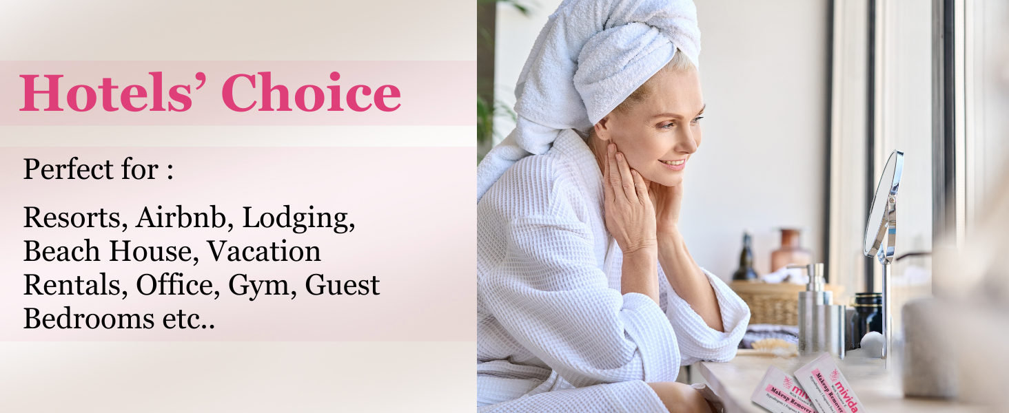 mivida Hypoallergenic makeup remover wipes