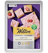 Wilton Performance Pans Aluminum Medium Sheet Cake Pan, 11 x 15-Inch