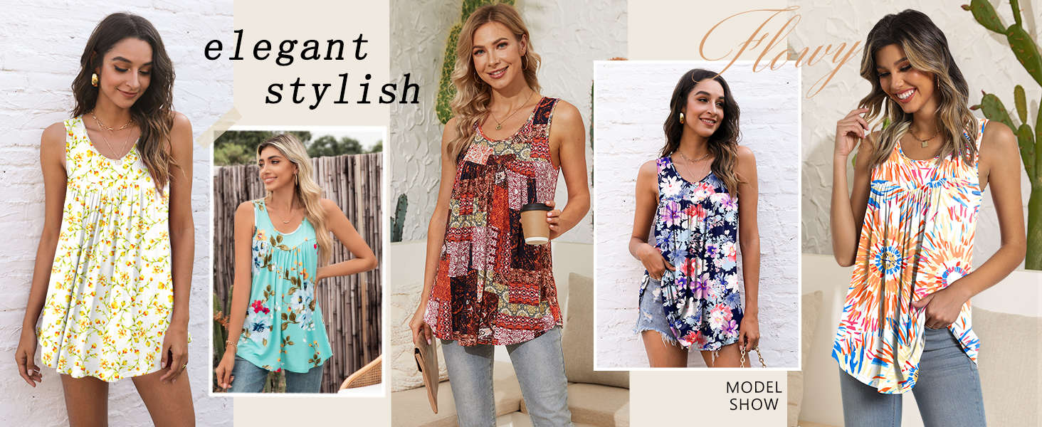 womens tank tops loose fit