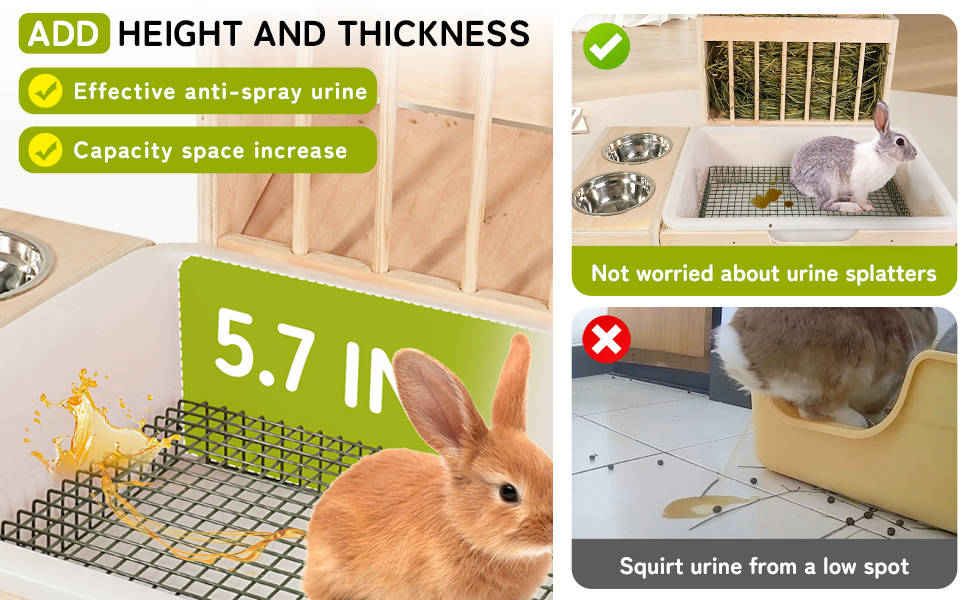 Extra Large Rabbit Hay Feeder A3