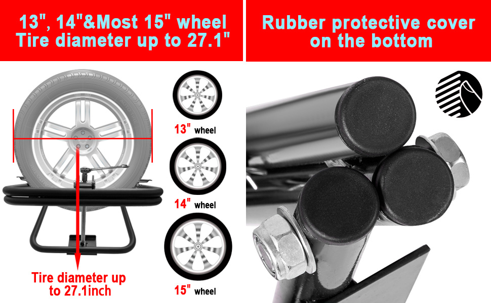 Gloppers RV Leveler, Light Trailer Tire Leveler for RV