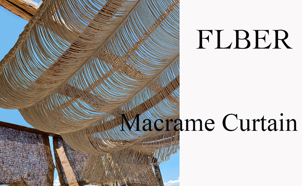 macrame curtain