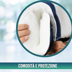 Protezione piedi letto Patucos ortopedici Talloniere imbottite Scarpe antidecubito
