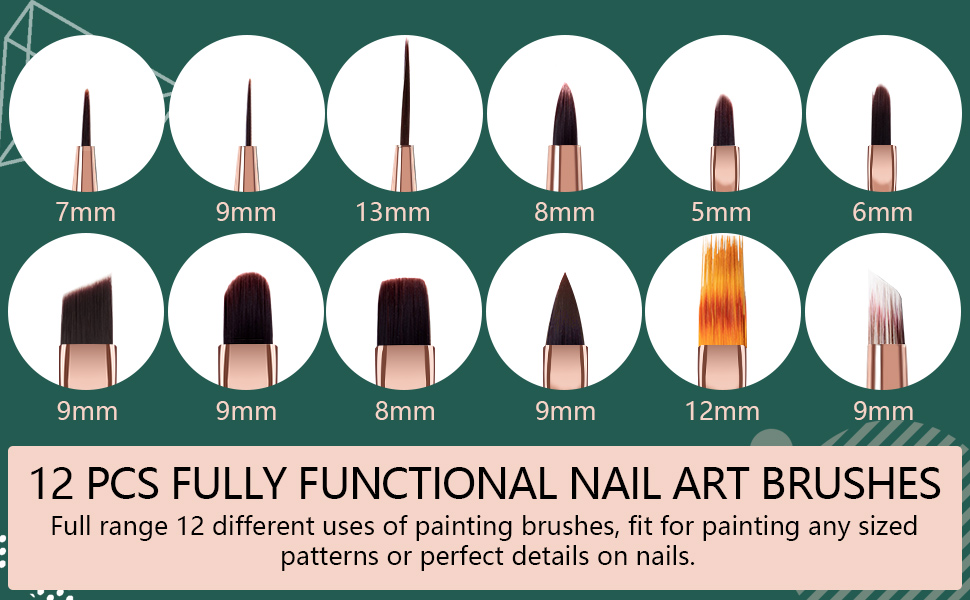 Nail Brush For Poly Gel