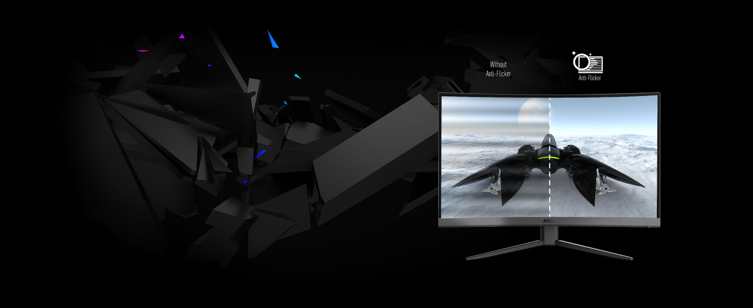 MSI GAMING MONITOR G32C4X CURVED 1500R 250HZ 1MS WIDE COLOR GAMUT ADAPTIVE SYNC ANTI-FLICKER