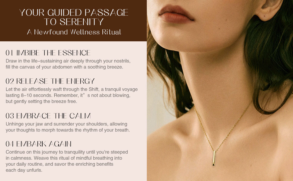breathe necklace