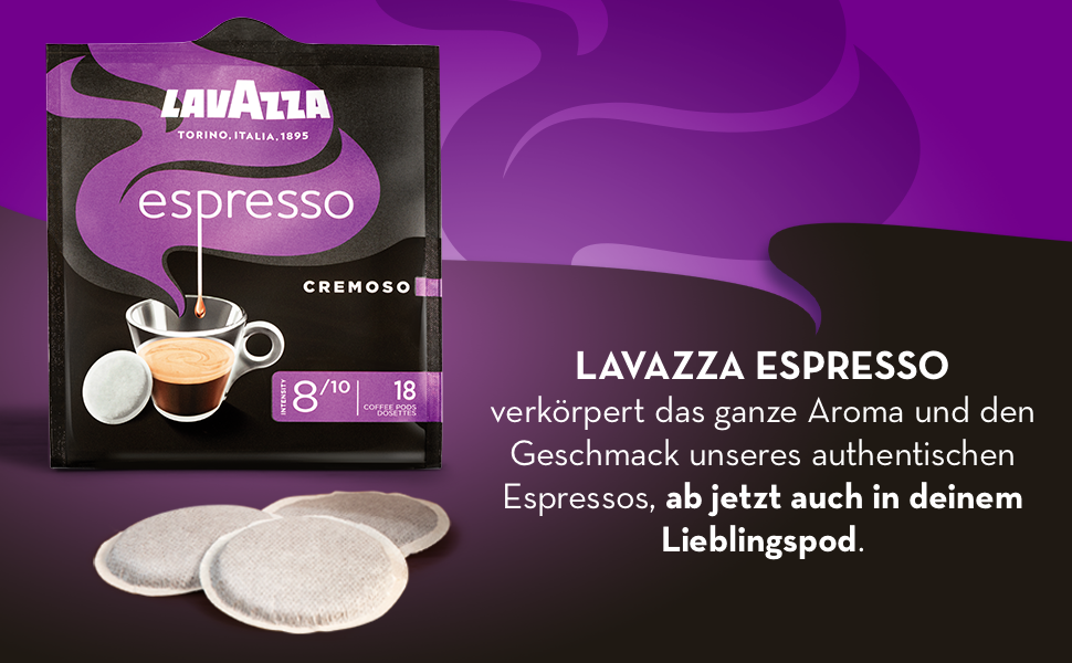 Lavazza Kaffee Pads - Intenso - 180 Pads - 10er Pack (10 x 125 g) : Amazon.de: Lebensmittel ...