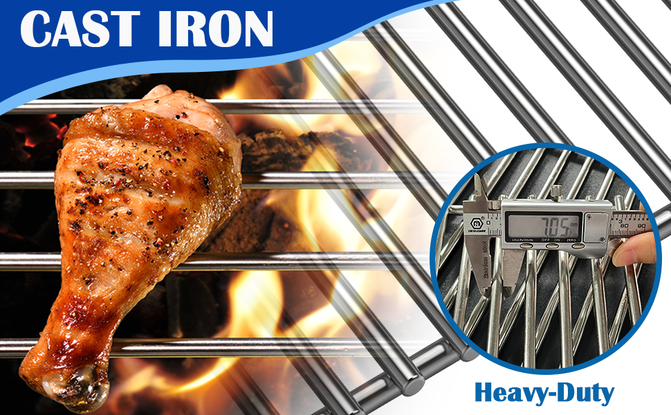 SafBbcue 98888 Grill Grates for Monument Grill 13478