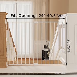 baby safety gate for stairs