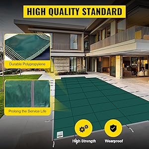 inground pool safety covers 16x32
