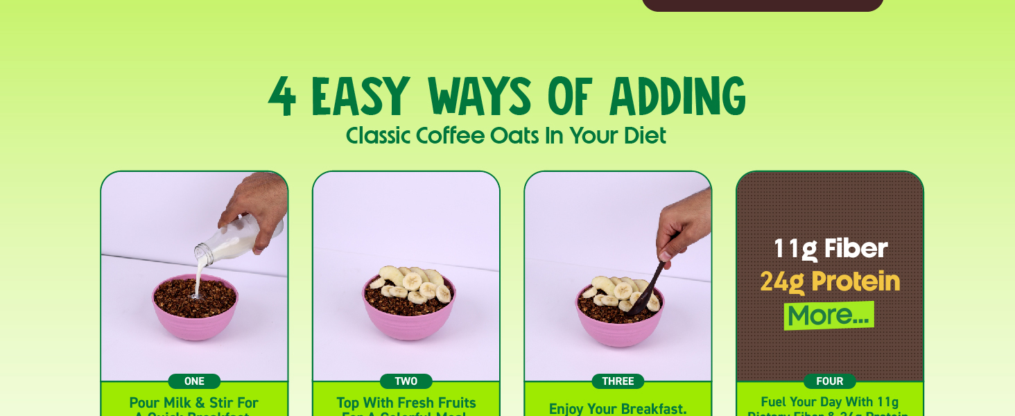 ALPINO 25g High Protein Oats Coffee 1kg Breakfast Cereal ots cereal