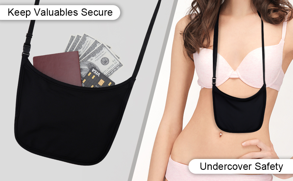 travel pouches under clothes