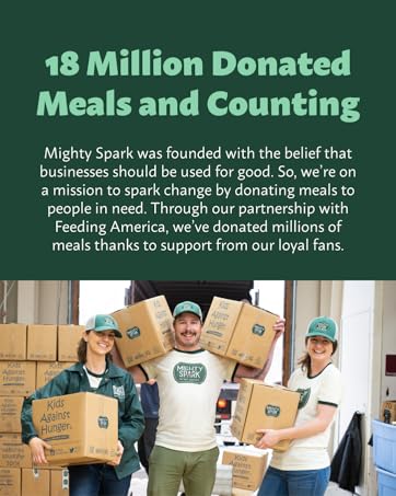 Mighty Spark Chicken Sticks On the Go Meat Stick Keto Snacks Gluten Free Snack