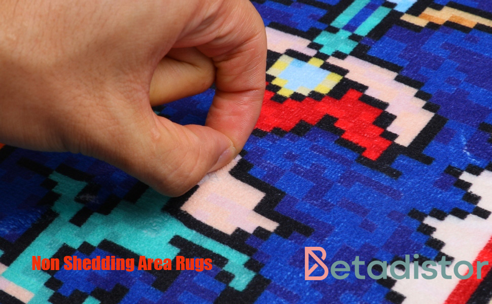 Betadistor Washable Rugs Living Room Area Rugs Vintage Boho Large Non