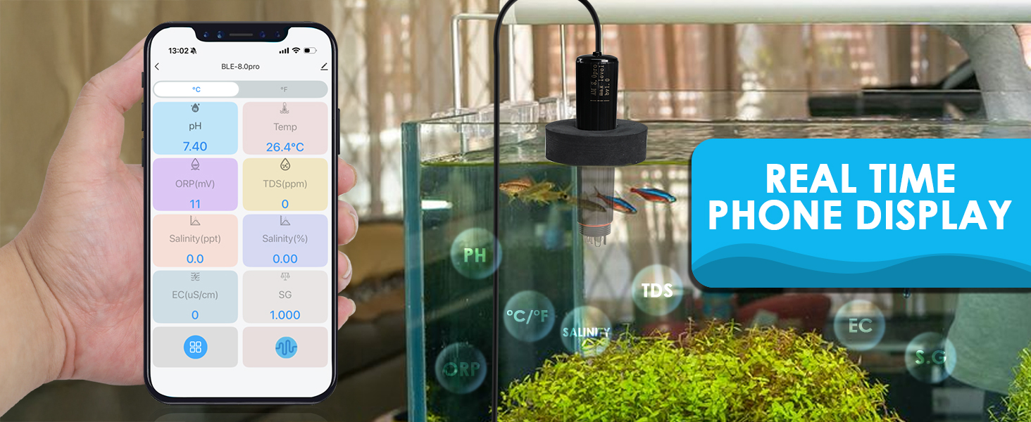 DP-527 Aquarium Water Quality Wifi Probe