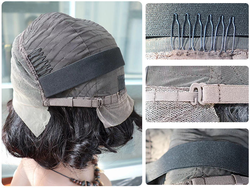 Bob-paryk Ægte hår Limfri parykker Ægte hår Forplukket 200% Densitet Kropbølge Parykker Lace Front Parykker Ægte hår Parykker til Sorte Kvinder Bob-paryk 13x4 HD_voghion.com