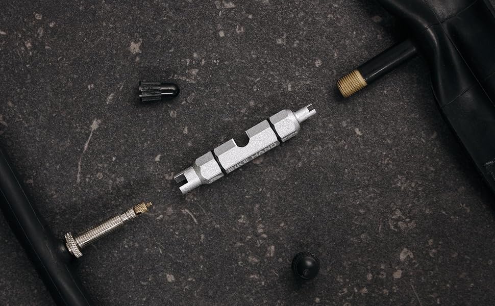 BIKEHAND Bicycle Valve Core Remover Tool for Presta and