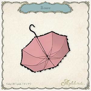 パゴダ 晴雨兼用 UVカット 雨傘 日傘 47cm ショートサイズ 1級遮光 日傘 パゴダ傘 晴雨兼用 UVカット ショート - ローズ