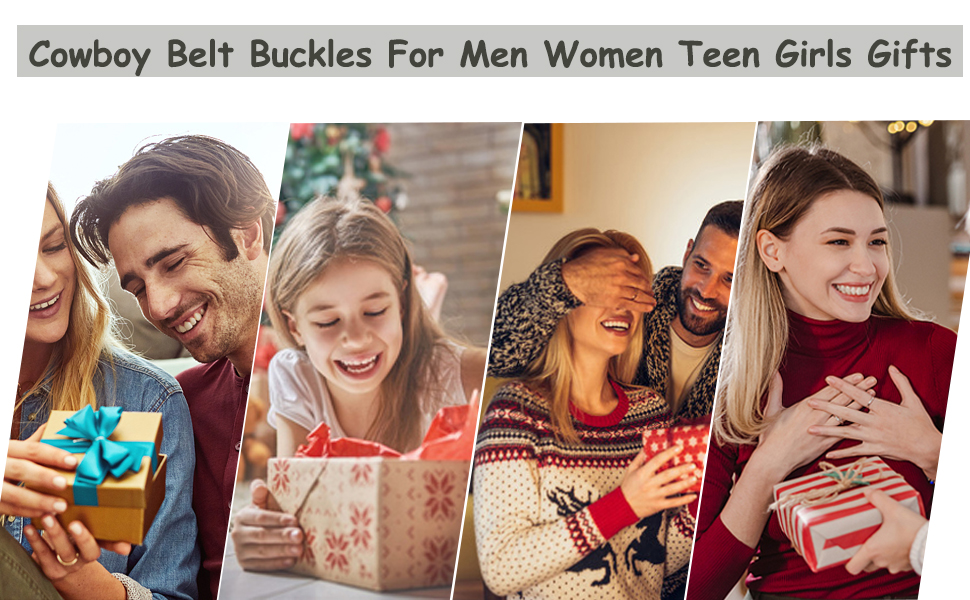 JAOYU Western Cowboy Belt Buckle Longhorn Texas Bull Horse