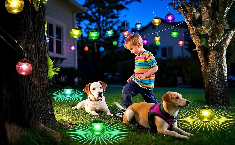 floating pool lights solar powered