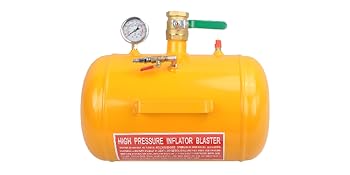Air Tire Bead Seater Blaster Tool Seating Tire Inflator with Gauge Car Truck ATV Tractor Tank