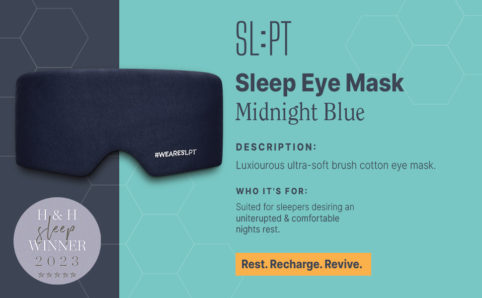 Sleep Mask Blue