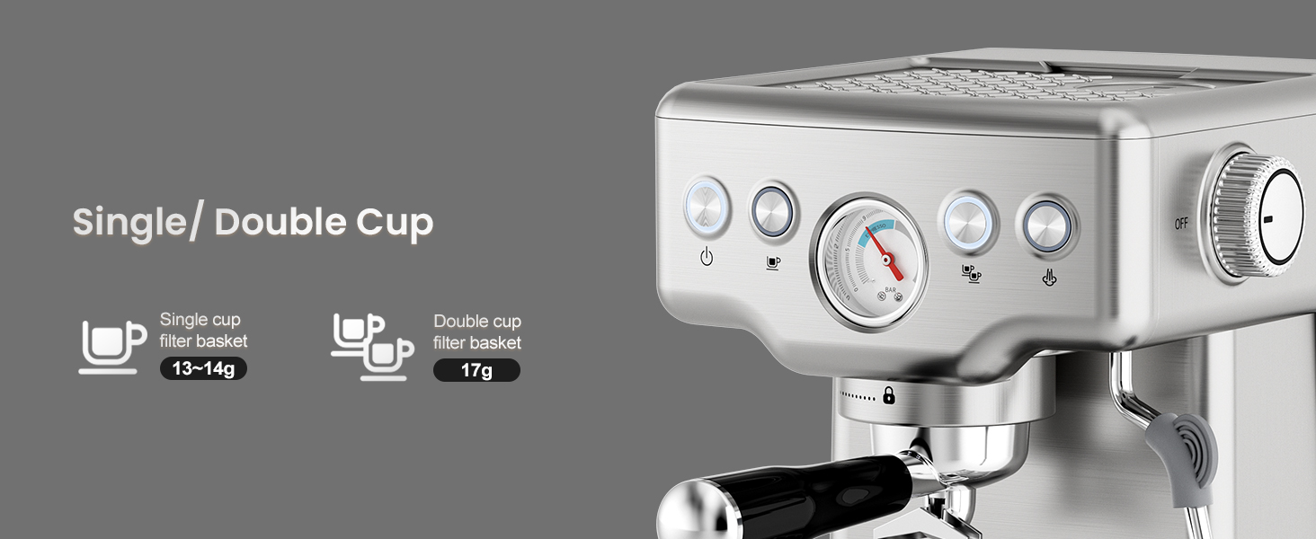espresso machine 15 bar espresso maker for Espresso Cappuccino maker Latte maker