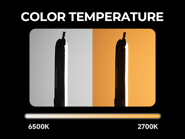 Amazon.com : AMBITFUL 2pcs GC12 12W 2700K-6500K BI-Color