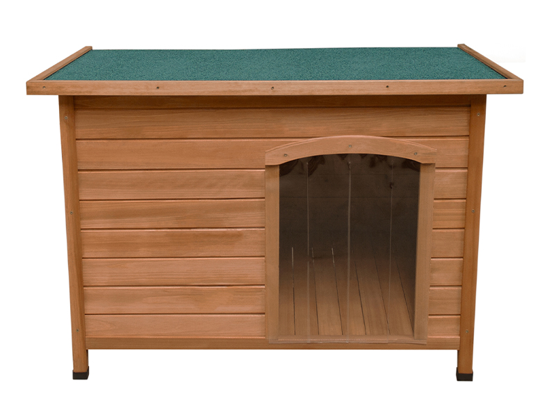 Wooden Dog Kennel Medium Pet House Shelter Animal Hut 70 H x 103 W x