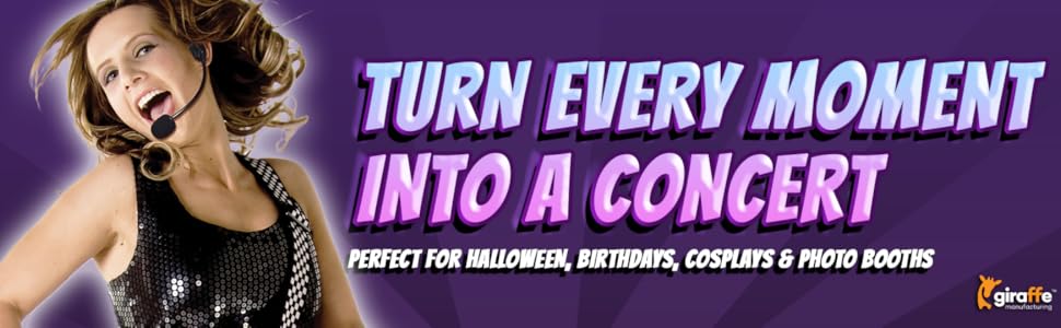 headset toy pretend wireless mic headset headphones with mic toy microphone for kids toy concert