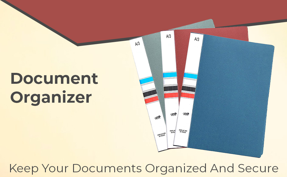 SPN-JGSP Corporate Document Binder Sophisticated Portfolio Book