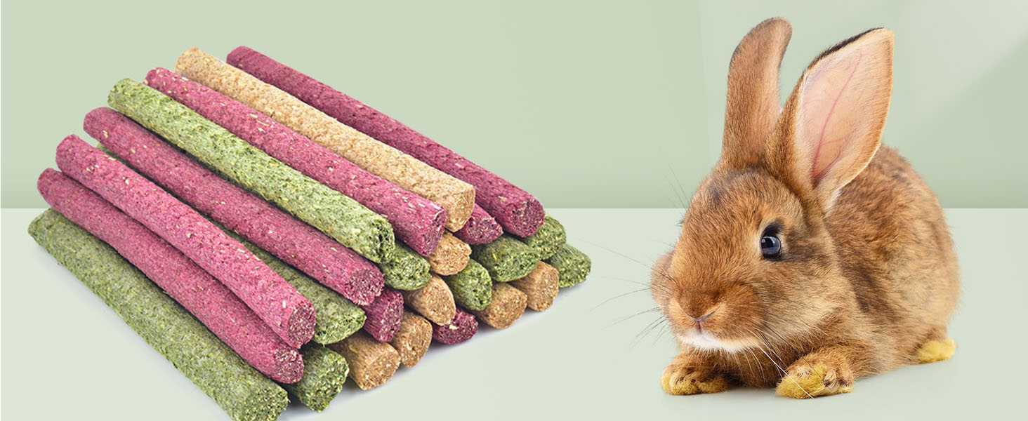 25 Pcs Timothy Hay Sticks