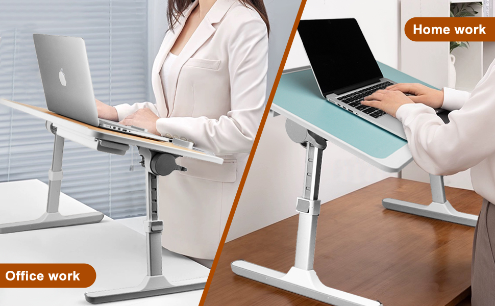 Lap Desk Bed Tray Table,Adjustable Laptop Stand for Bed