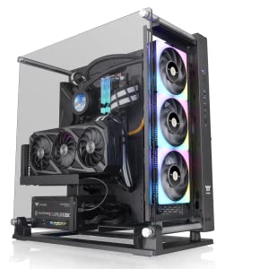 TT Core P3 TG Pro Black CA-1G4-00M1WN-09 Core P3 TG Pro Open Frame Chassis