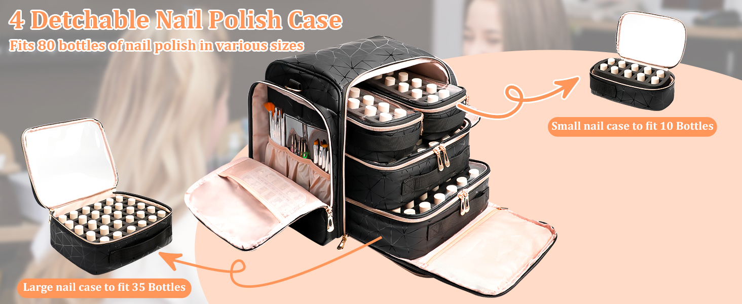 nail polish storage box