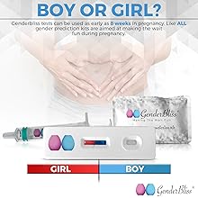 boy baby gender result blue early baby gender prediction kit gender predictors ltd