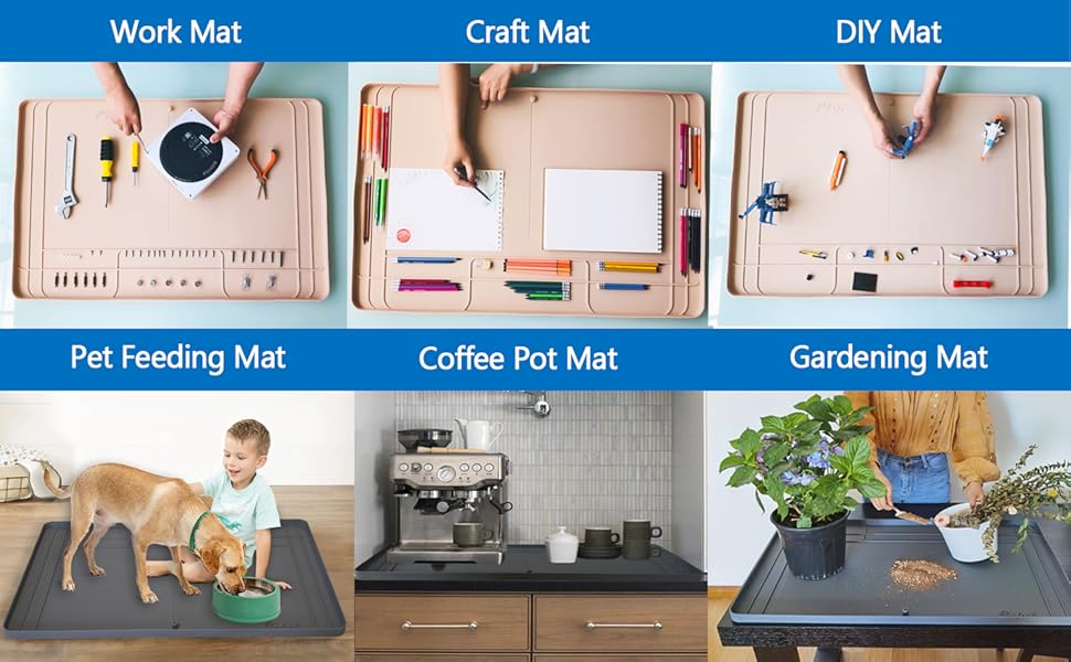 Dolcal Under Sink Mats For Kitchen Waterproof 34''¼X22¼