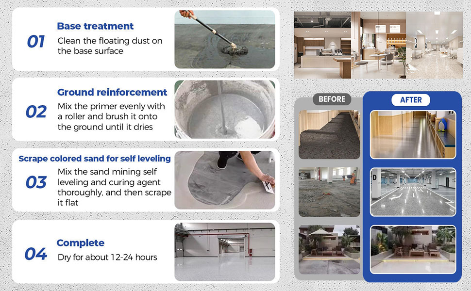 Epoxy Colored Sand Floor Paint