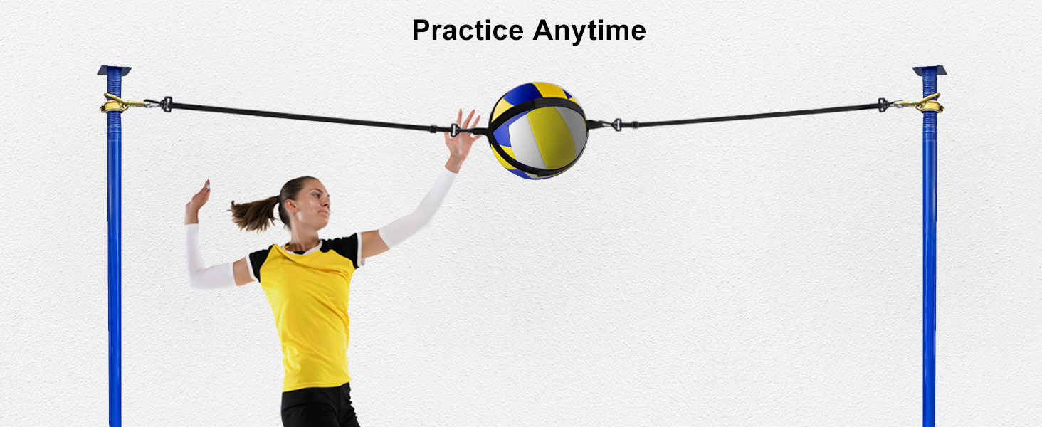 ZOTO Volleyball Spike Trainer, Adjustable Volleyball